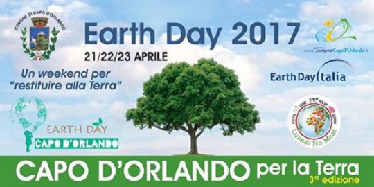 EARTH DAY NEBRODI – CAPO D’ORLANDO: “UN WEEK END PER RESTITUIRE ALLA TERRA”, 20-21-22 APRILE