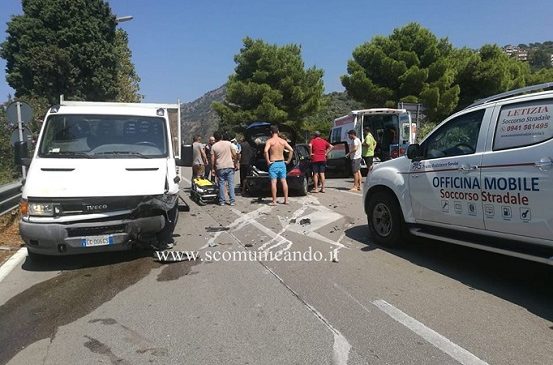 BROLO: GRAVISSIMO INCIDENTE ALLO SVINCOLO  AUTOSTRADALE