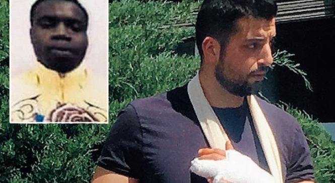 TORINO – RIFUGIATO AGGREDISCE POLIZIOTTO DI CAPO D’ORLANDO E GLI TRANCIA L’ANULARE.