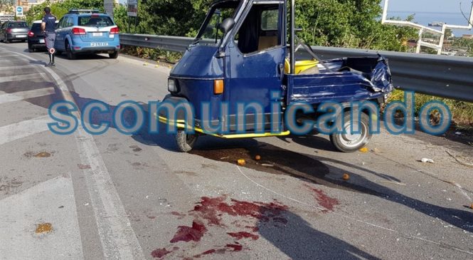 BROLO – INCIDENTE:  GRAVE UN BROLESE, TRASPORTATO IN ELISOCCORSO A CATANIA