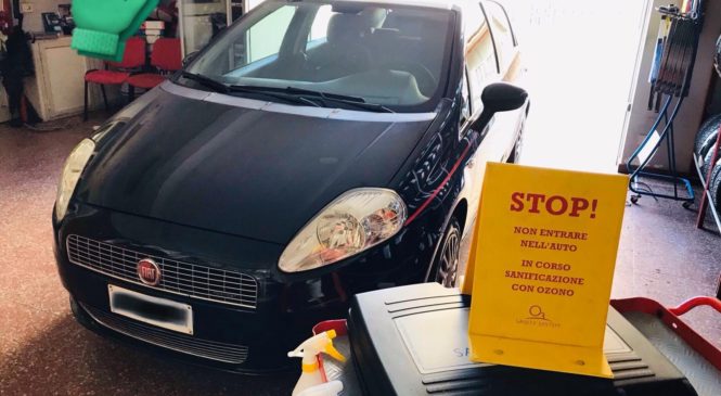 CORONAVIRUS – TRE AZIENDE, DI BROLO, GLIACA E TORRENOVA, SANIFICANO GRATUITAMENTE LE AUTO DI POLIZIA, CARABINIERI ED ALTRE FORZE DELL’ORDINE