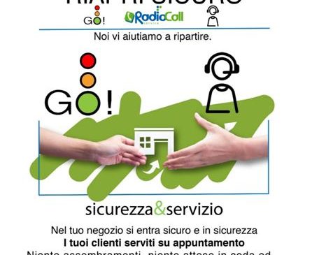RIAPRI SICURO – L’INIZIATIVA DI RADIO CALL A SUPPORTO DELLE ATTIVITÀ COMMERCIALI