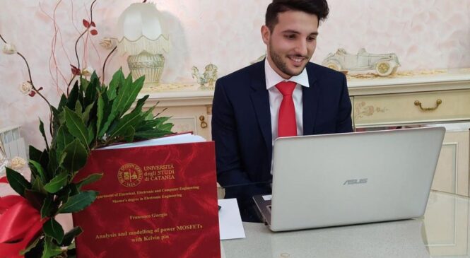 BROLO – LAUREA IN “INGEGNERIA ELETTRONICA” DA 110 E LODE PER IL 24ENNE FRANCESCO GIORGIO