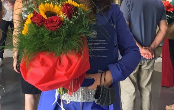 SINAGRA- LAUREA DA 110 E LODE PER LA STUDENTESSA TAMARA CAMPITELLI