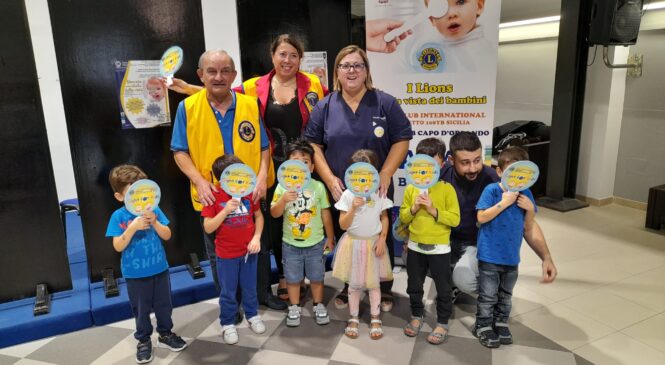 BROLO – SCREANING GRATUITO LIONS E LEO CLUB CAPO D’ORLANDO ” SIGHT FOR KIDS” PER I PIU’ PICCOLI