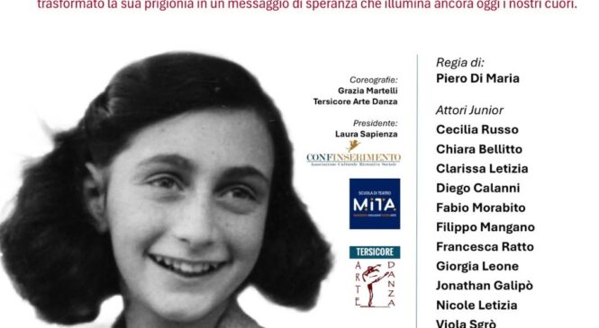 BROLO -TEATRO AL PALATENDA – ANNA FRANK “IL CORAGGIO DI SOGNARE”